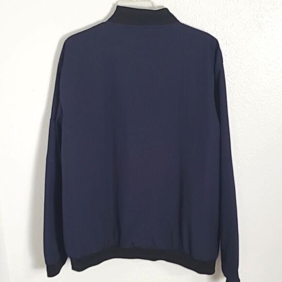 Fashion Vogue FS Navy Blue Bomber Jacket, Size XL, NWOT - Picture 5 of 10